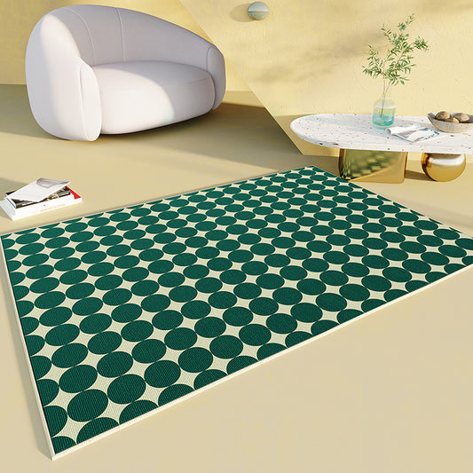 Luxury Checkerboard Cloakroom Rug