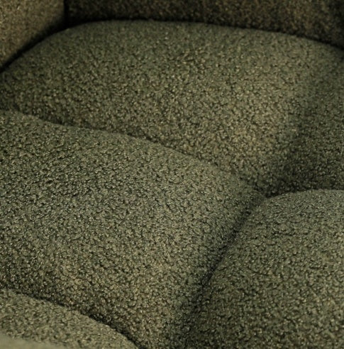Modern Rocking Teddy Fabric Accent Chair