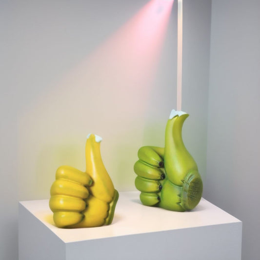 Creative Resin Banana Thumbs-up Ornaments